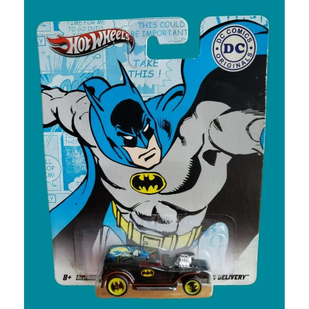 2011 Hot Wheels DOUBLE DEMON DELIVERY Black Pop Culture DC Comics 1:64 RR-5SP